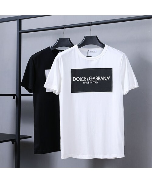 特価品コーナー DOLCE&GABBANA＊Tシャツ 半袖 Italia プリント DG ロゴ - www.gorgas.gob.pa