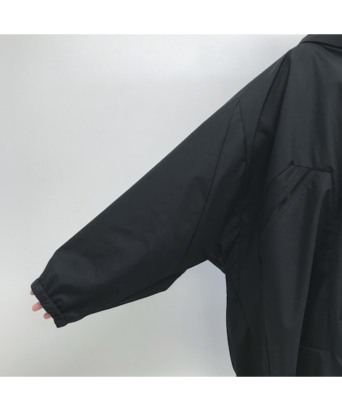 BALMUNG（バルムング）の「BALMUNG / フーデットロングコート / 黒
