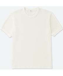 UNIQLO | ワッフルクルーネックT（半袖）(Tシャツ/カットソー)