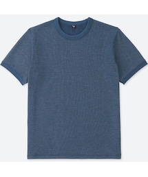 UNIQLO | ワッフルクルーネックT（半袖）(Tシャツ/カットソー)