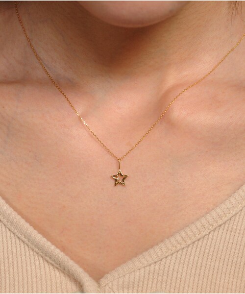 two ply（トゥープライ）の「トゥー プライ 628 シューティング スター ダイヤモンド チャーム（チャーム・レディース・ゴールド・Free）」の4枚目の写真