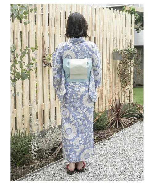 Lugnoncure（ルノンキュール）の「単色ひまわり柄浴衣（）」 - WEAR