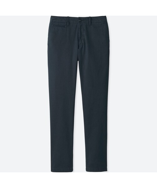 UNIQLO（ユニクロ）の「ヴィンテージレギュラーフィットチノ（その他パンツ・メンズ・OLIVE 56/BROWN 34/NAVY 69・79/100/110/91/115/73/120/105/85/70/76/82/95/88）」の3枚目の写真