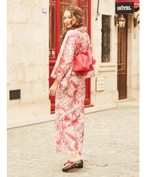 Maison de FLEUR（メゾンドフルール）の「フレンチリボン浴衣
