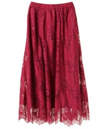 earth music&ecology | ・レースマキシスカート(スカート)