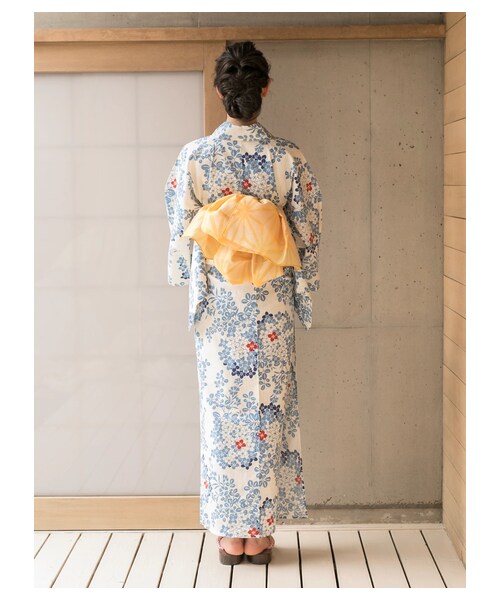 etoile.5❤️ ★ミントグリーン地にクジラと波柄★めずらしい絵羽浴衣 ☆ミントグリーン地にクジラと波柄☆めずらしい絵羽浴衣☆夏