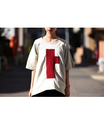 YANTOR | YANTOR Symbolic Embroidery cut saw / off white(Tシャツ/カットソー)