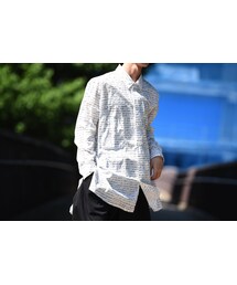 ESSAY | ESSAY GATHER SHIRT white(シャツ/ブラウス)