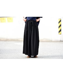 BISHOOL | BISHOOL wool gabardine 袴 unisex skirt(スカート)