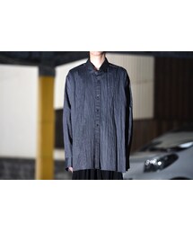 Edwina Horl | Edwina Horl ラミービッグシャツ elephant dark(シャツ/ブラウス)