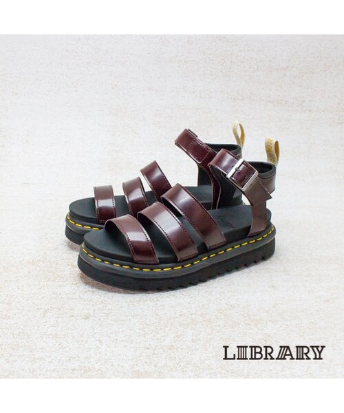 dr martens cherry red sandals