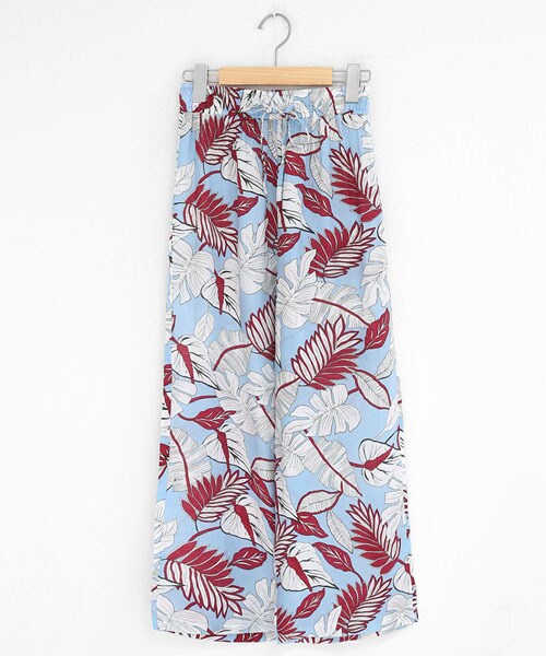 DHOLIC(ディーホリック)の「パームツリーワイドパンツ(その他パンツ・レディース・イエロー/ブルー/その他・FREE)」の2枚目の写真