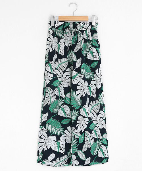 DHOLIC(ディーホリック)の「パームツリーワイドパンツ(その他パンツ・レディース・イエロー/ブルー/その他・FREE)」の3枚目の写真