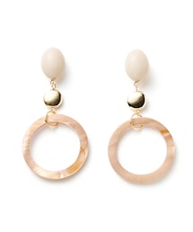 GRL | シェルリングモチーフピアス(ピアス（両耳用）)