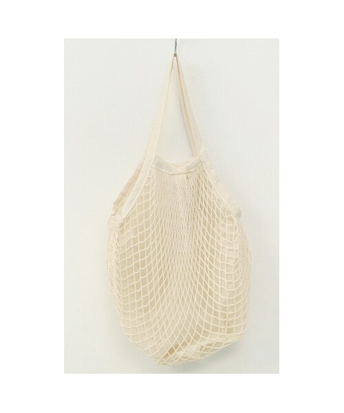 Dailyabout(デイリーアバウト)の「シンプルメッシュトートバッグ(トートバッグ・レディース・ホワイト・FREE)」の1枚目の写真