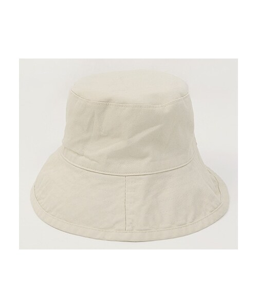 Dailyabout(デイリーアバウト)の「シンプルバケットハット(ハット・レディース・ベージュ・FREE)」の1枚目の写真