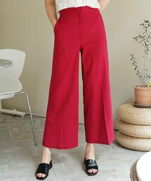 DHOLIC | ワイドリネンブレンドパンツ(その他パンツ)