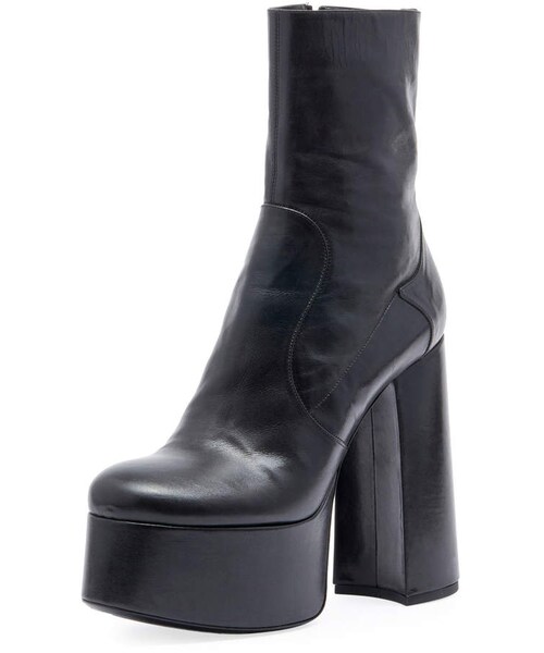 billy kangaroo leather platform boot