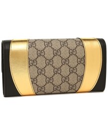 GUCCI グッチ ユニセックス 長財布 GGスプリーム コンチネンタル
