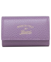 GUCCI　ケース　紫 GUCCI（グッチ）の「GUCCI グッチ 6連キーケース キーケース