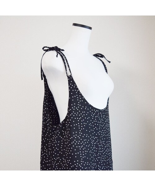 no brand（ノーブランド）の「【再々入荷】ドットキャミサロペット（ワンピース・レディース・その他）」の5枚目の写真
