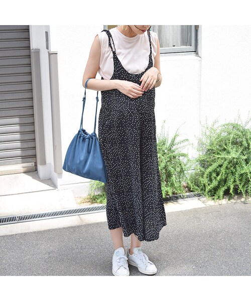 no brand（ノーブランド）の「【再々入荷】ドットキャミサロペット（ワンピース・レディース・その他）」の3枚目の写真