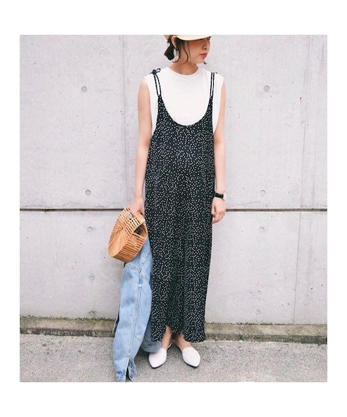 no brand（ノーブランド）の「【再々入荷】ドットキャミサロペット（ワンピース・レディース・その他）」の13枚目の写真