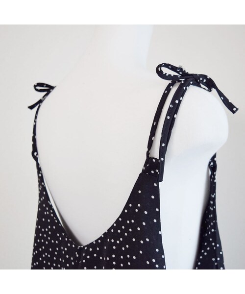 no brand（ノーブランド）の「【再々入荷】ドットキャミサロペット（ワンピース・レディース・その他）」の7枚目の写真