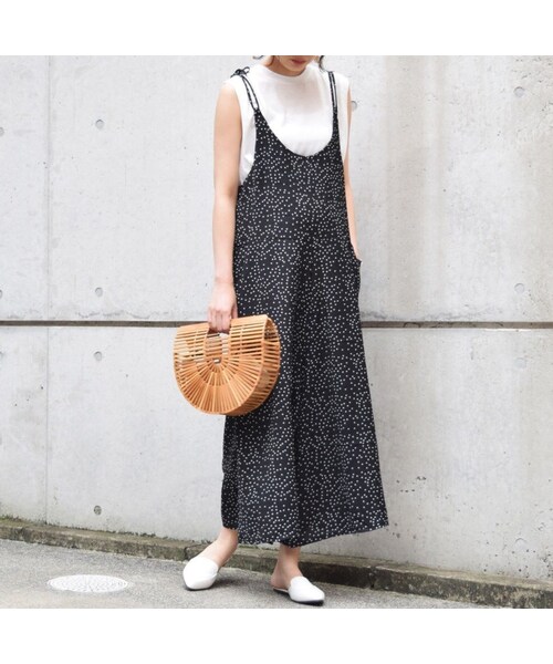 no brand（ノーブランド）の「【再々入荷】ドットキャミサロペット（ワンピース・レディース・その他）」の9枚目の写真