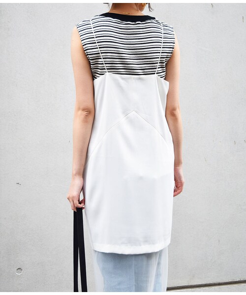 no brand（ノーブランド）の「【 MORE SALE 】チュールドッキングキャミOP（ワンピース・レディース・その他）」の12枚目の写真