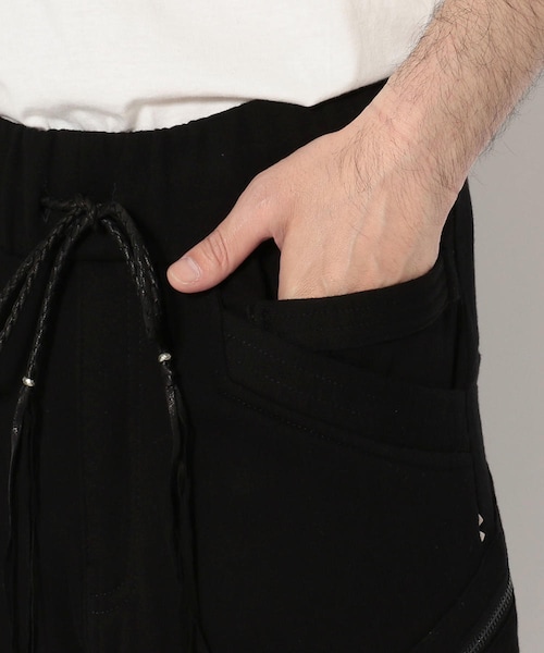 KMRii（ケムリ）の「KMRii/ケムリ/DOUBLE POCKET SRL（パンツ・メンズ・BLACK・1）」の5枚目の写真