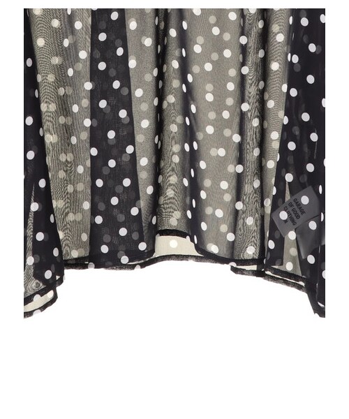 GARAGE OF GOOD CLOTHING（ガレージオブグッドクロージング）の「joa ドットブラウス（トップス・ブラック/ネイビー・F）」の5枚目の写真