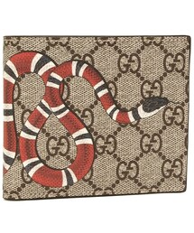 Gucci 蛇デザイン 二つ折り財布 Amazon.co.jp: GUCCI BESTIARYﾍﾋﾞ折小銭付 1058 MISC