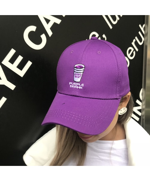 no brand（ノーブランド）の「PURPLE DRANK CAP（キャップ）」 - WEAR