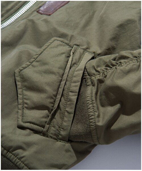 glamb（グラム）の「Havoc MA-1（その他・メンズ・Khaki/Black・Size0/Size1/Size2/Size3/Size4）」の7枚目の写真