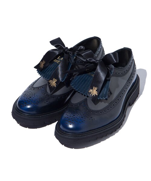 Lawrence shoes by Tricker’s×GLAMBローファー