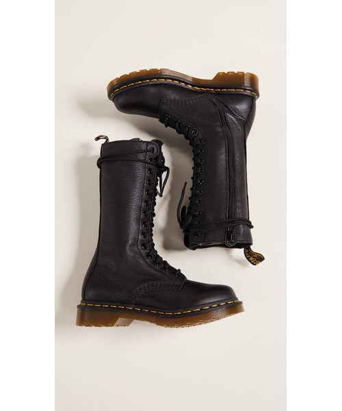 Dr. Martens(ドクターマーチン)の「Dr. Martens 14 Eye Zip Boots(ブーツ・レディース・Black・5/7/8/10)」の3枚目の写真
