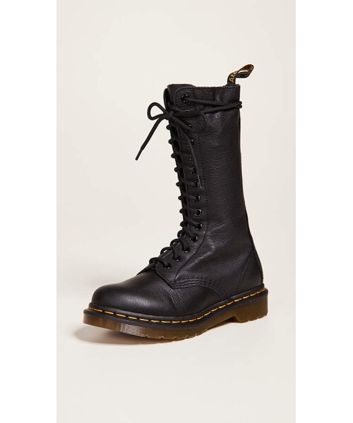 Dr. Martens(ドクターマーチン)の「Dr. Martens 14 Eye Zip Boots(ブーツ・レディース・Black・5/7/8/10)」の1枚目の写真