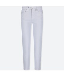 UNIQLO | ハイライズシガレットジーンズ（カラー・丈標準70cm）(デニムパンツ)