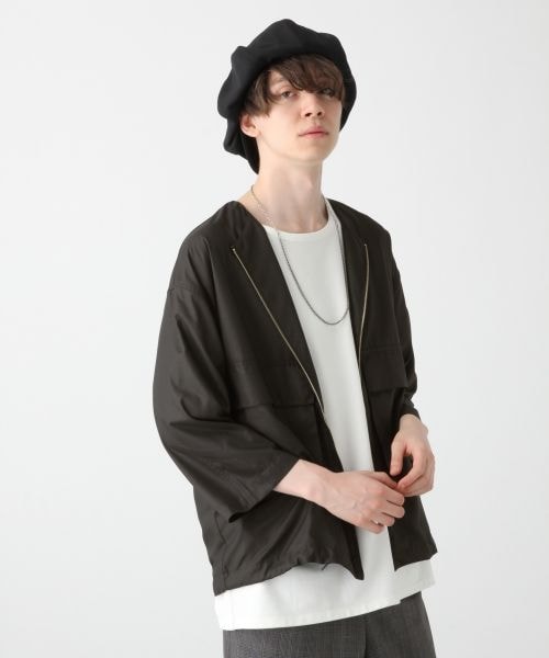 SET UP対応】DABOルーズハーフZIPシャツ(HARE)を使った人気ファッションコーディネート - WEAR HARE DABOルーズハーフZIPシャツ