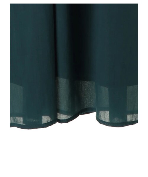 earth music&ecology（アースミュージックアンドエコロジー）の「・マキシワンピース（ワンピース/ドレス・ブラック/レッド/ダークグリーン・F）」の7枚目の写真