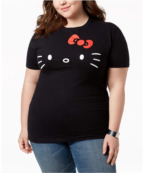 Plus size hello kitty shirt Clearance