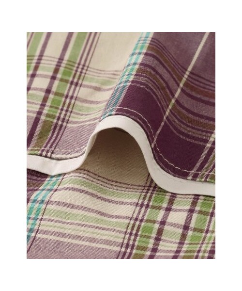 KBF（ケイビーエフ）の「KBF+ チェックボリュームフレアスカート（スカート・レディース・GREEN/YELLOW/BEIGE・one）」の21枚目の写真