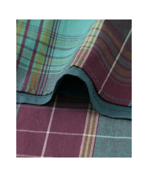 KBF（ケイビーエフ）の「KBF+ チェックボリュームフレアスカート（スカート・レディース・GREEN/YELLOW/BEIGE・one）」の20枚目の写真