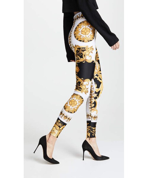 VERSACE（ヴェルサーチ）の「Versace Printed Leggings（レギンス/スパッツ・レディース・Multi・40）」の5枚目の写真