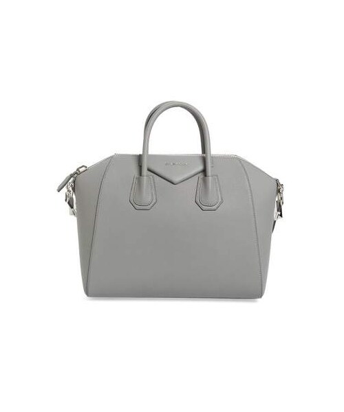 GIVENCHY(ジバンシイ)の「Givenchy 'Medium Antigona' Sugar Leather Satchel(ショルダーバッグ・レディース・Beige/Brown/Gray・One Size)」の2枚目の写真