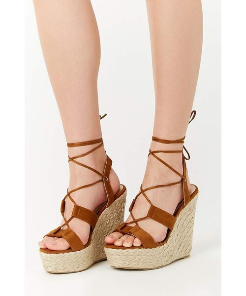 Forever 21,Forever 21 Suede Wedges - WEAR
