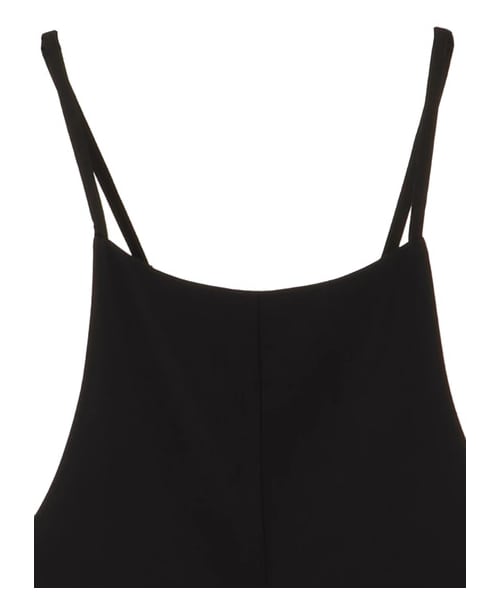 Green　Parks（グリーンパークス）の「・キャミソールサロペット（オールインワン・サロペット・ブラック/カーキ/ネイビー/ドット・F）」の4枚目の写真