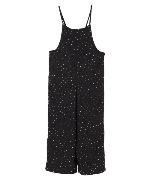 Green　Parks（グリーンパークス）の「・キャミソールサロペット（オールインワン・サロペット・ブラック/カーキ/ネイビー/ドット・F）」の11枚目の写真