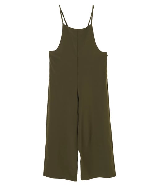 Green　Parks（グリーンパークス）の「・キャミソールサロペット（オールインワン・サロペット・ブラック/カーキ/ネイビー/ドット・F）」の9枚目の写真